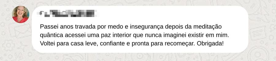Depoimento de participante do Diamond Women