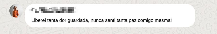 Depoimento de participante do Diamond Women